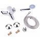 Смеситель для ванны Lidz Anny 006 (c душевым гарнитуром) (k40) LDANN006CRM35121 Chrome SD00041225 фото 6