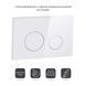 Панель смыва для унитаза Qtap Nest QT0111V1164GW SD00038771 фото 3