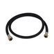 Шланг для газу чорний Thermo Alliance Standart 1/2" ВВ 50 см SD91G50 SD00055006 фото 1