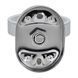 Дозатор для рідкого мила Lidz Oreo 0202 настінний LDORE0202CRM22084 Chrome SD00028181 фото 1