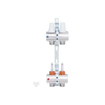 Колектор Icma 1" 2 виходи, з витратомірами №K013 SD00005230 фото