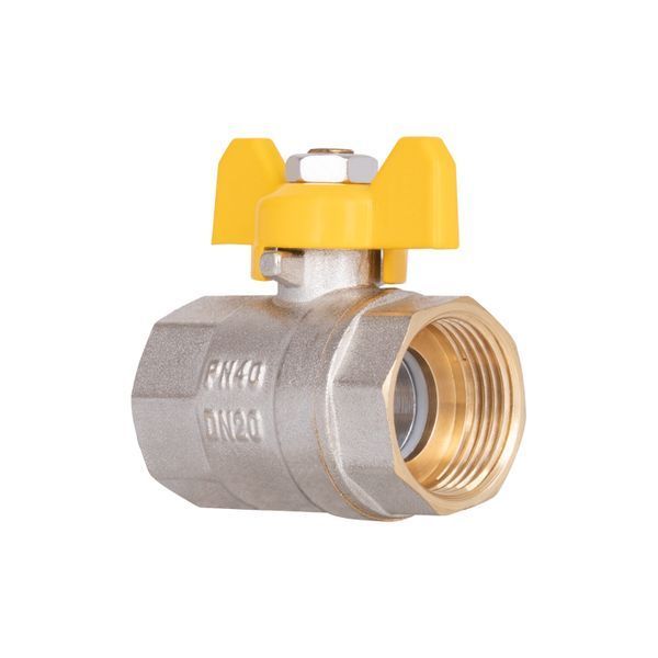 Кран кульовий Thermo Alliance Base 3/4" ВР для газу (метелик) SD602G20 SD00002830 фото