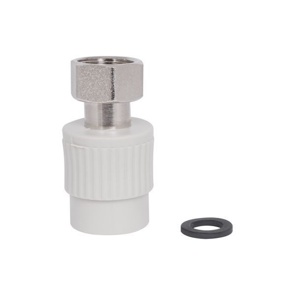 Муфта PPR Thermo Alliance з накидною гайкою 20х1/2" SD00029343 фото