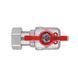 Кран кульовий з накидною гайкою SD Forte1/2" ВЗ для води кутовий SF224W15 SD00017977 фото 7