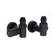 Комплект кранов Thermo Alliance Standart 1/2" черный, для полотенцесушителя угловой SF395W15HEB SD00051862 фото 6