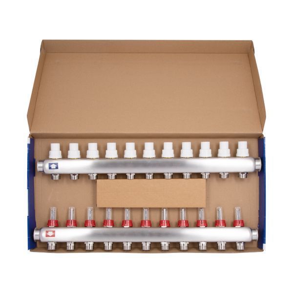 Колектор з витратомірами Thermo Alliance Standart 1" 11 виходів SD00411 SD00041510 фото