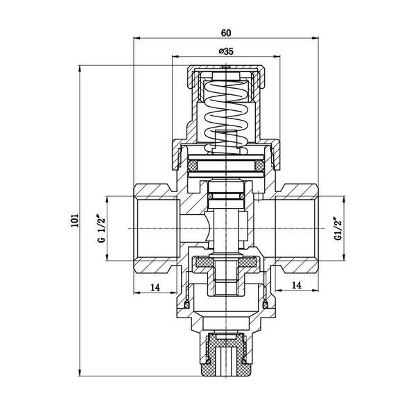 Редуктор Thermo Alliance Standart 1/2" SF241W15 SD00021156 фото