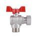 Кран кульовий з накидною гайкою Thermo Alliance Forte 3/4" ВЗ для води кутовий SF224W20 SD00017978 фото 5