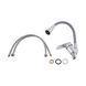 Смеситель для кухни Lidz Tani 008F3 с гибким изливом (k40) LDTAN008F3GCR39507 Chrome/Grey SD00045611 фото 5