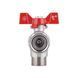 Кран кульовий з накидною гайкою Thermo Alliance Forte 3/4" ВЗ для води кутовий SF224W20 SD00017978 фото 6