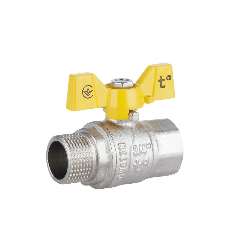 Кран кульовий Thermo Alliance Forte 3/4" ВЗ для газа (метелик) SF607G20 SD00010570 фото