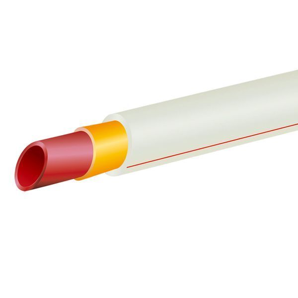 Труба PPR Blue Ocean FIBER-G армированная стекловолокном 75х10,3 SD00009585 фото