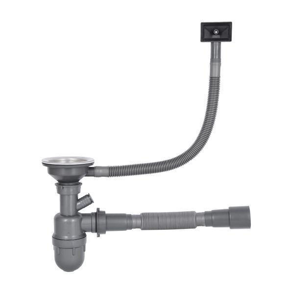 Кухонна мийка Brinex 5848 0,8 мм Satin (BRIN5848SAT08) SD00054091 фото