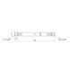 Шланг для газу Thermo Alliance Standart білий 1/2" ВВ 120 см SD90G120 SD00010976 фото 1