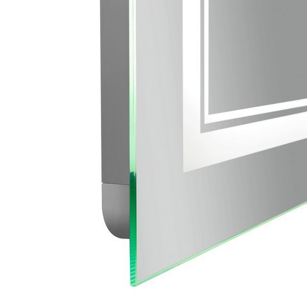 Зеркало Qtap Cardinal (CA1) 1000х800 с LED-подсветкой Touch, с антизапотеванием, с диммером, рег. темп. цвета (3000-6500K) QT0478C10080 SD00052327 фото