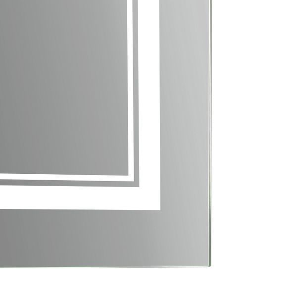 Зеркало Qtap Cardinal (CA1) 1000х800 с LED-подсветкой Touch, с антизапотеванием, с диммером, рег. темп. цвета (3000-6500K) QT0478C10080 SD00052327 фото