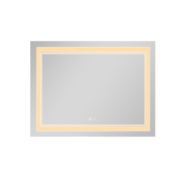 Зеркало Qtap Cardinal (CA1) 1000х800 с LED-подсветкой Touch, с антизапотеванием, с диммером, рег. темп. цвета (3000-6500K) QT0478C10080 SD00052327 фото