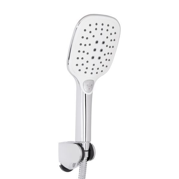 Змішувач для ванни Qtap Grand з поворотним виливом (з душовим гарнітуром) QTGRACRM005 Chrome SD00039602 фото