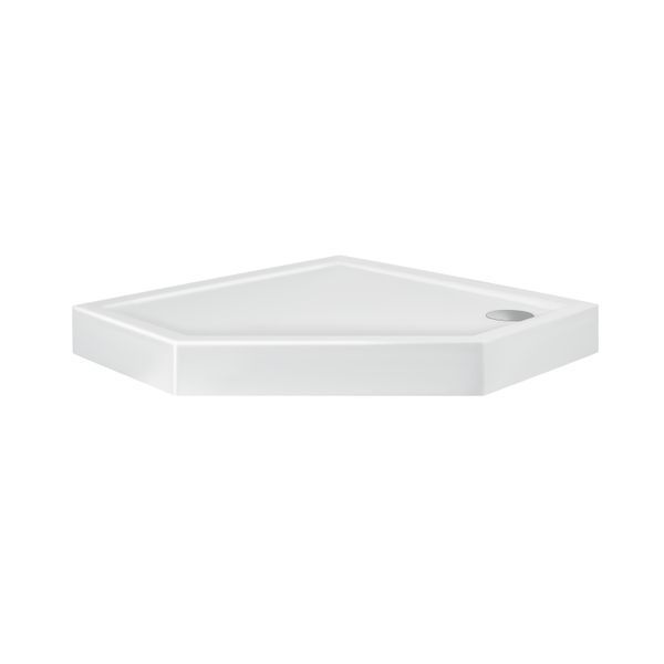Набор Qtap душевая кабина Leo CRM10995-AC6 Clear 2020x900x900 мм + поддон Diamond 309912 90x90x12 см с сифоном SD00048935 фото
