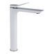 Змішувач для раковини Qtap Presto високий QTPRE269CRW45577 Chrome/White SD00051701 фото 2