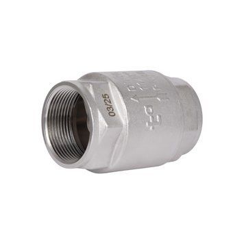 Зворотний клапан із латунним штоком Thermo Alliance Forte 1&nbsp;1/2"ВВ нікель TAF240W40 SD00053355 фото