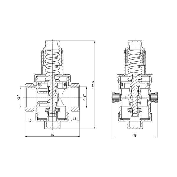 Редуктор Thermo Alliance Standart 1" SF242W25 SD00021158 фото