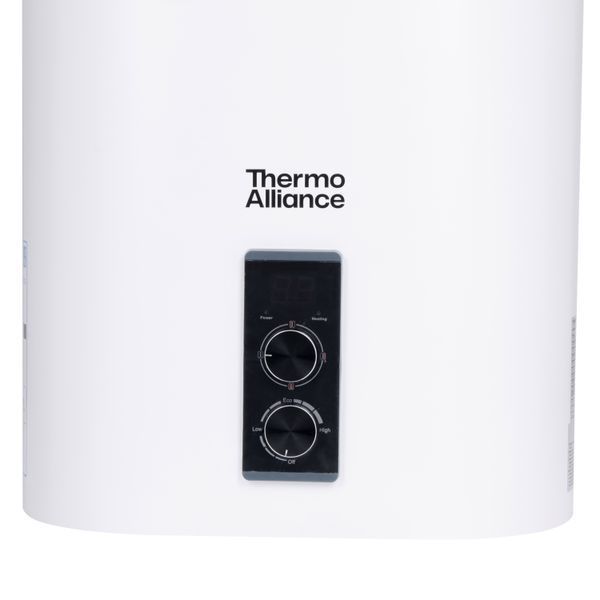 Водонагрівач електричний Thermo Alliance 50 л плоский вертикальний, мокрий ТЕН 2 кВт (0,8+1,2) DT50V20G(PD)/2 SD00046736 фото