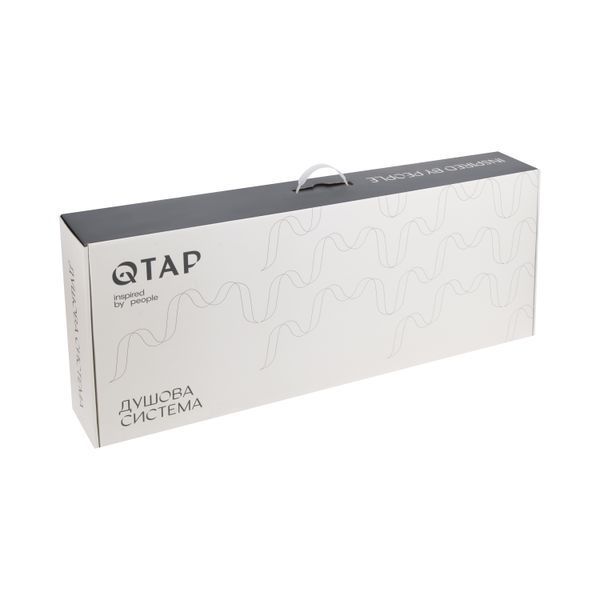 Душевая система универсальная Qtap Stenava New на три потребителя (с изливом) QTSTE111CRM45538 Chrome SD00051662 фото