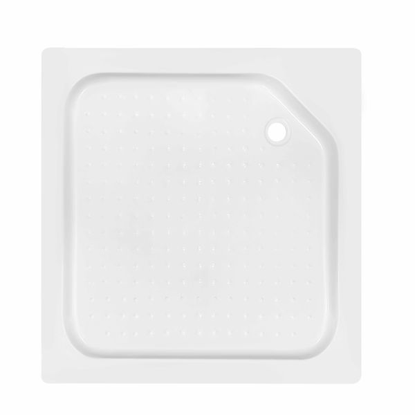 Душова кабіна Lidz Wawel SC90x90.SAT.LOW.FR, скло Frost 4 мм + Lidz Душовий піддон KAPIELKA ST90x90х14 SD00051441 фото
