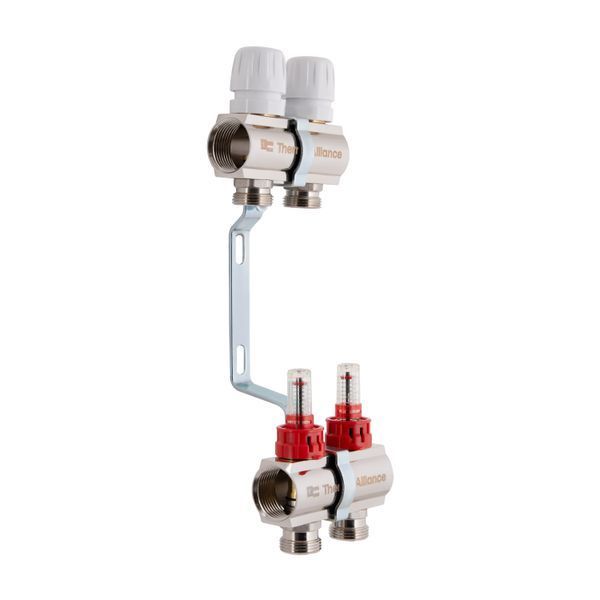 Колектор з витратомірами Thermo Alliance Standart 1" на 2 виходи SD00021380 фото