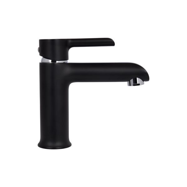 Змішувач для раковини Qtap Grand QTGRABCR001F Chrome/Black SD00039605 фото