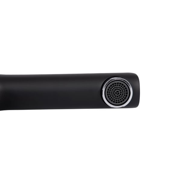 Змішувач для раковини Qtap Grand QTGRABCR001F Chrome/Black SD00039605 фото