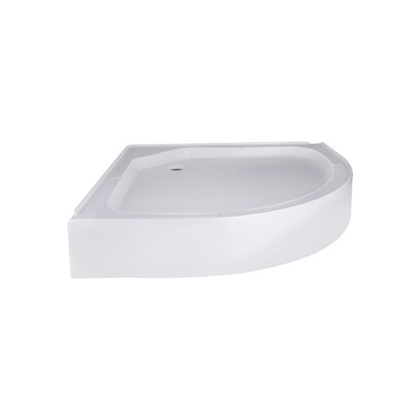 Душова кабіна Lidz Latwa SC80x80.SAT.LOW.GR, скло тон. 4 мм + Lidz Душовий піддон KAPIELKA ST80x80x15 SD00051438 фото