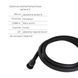 Комплект Qtap Slavonice Black Matt: Змішувач QTROB4060102B + Шланг QTHADPVCSQ160B + Лійка QTRUC125BLM45951 SD00054150 фото 6