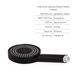 Комплект Qtap Slavonice Black Matt: Змішувач QTROB4060102B + Шланг QTHADPVCSQ160B + Лійка QTRUC125BLM45951 SD00054150 фото 5