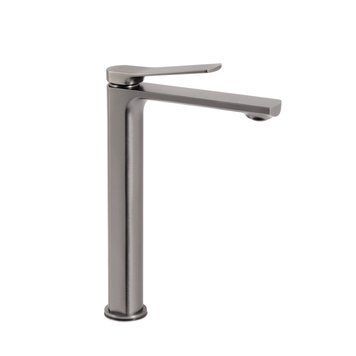 Змішувач для раковини Qtap Slavonice високий QTSLA269GMB45925 Gunmetal Black PVD SD00052049 фото
