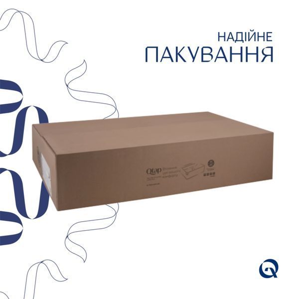 Комплект Qtap Kolibri: Раковина накладна 400x400x140 мм, White, квадратна + Донний клапан Pop-up PU02 SD00054590 фото