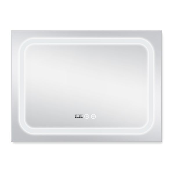 Дзеркало Qtap Mideya (DC-F906) 800х600 з LED-підсвічуванням Touch, з димером QT2078F906W SD00034650 фото