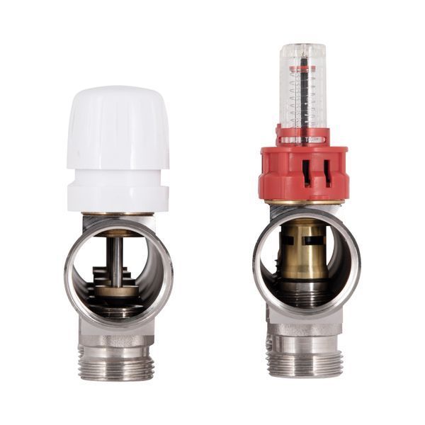 Коллектор с расходомерами Thermo Alliance Standart 1" 4 выхода SD235W4 SD00021382 фото