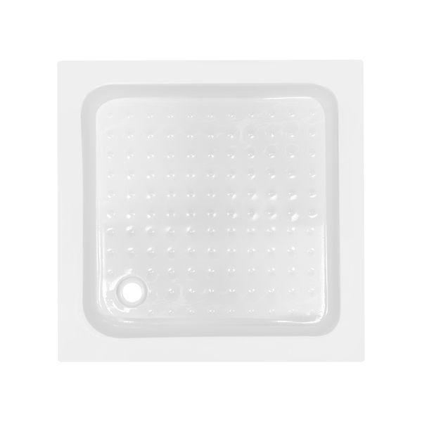Душевая кабина Lidz Wawel SC80x80.SAT.LOW.GR, стекло тон. 4 мм + Lidz Душевой поддон KAPIELKA ST80x80х14 SD00051444 фото