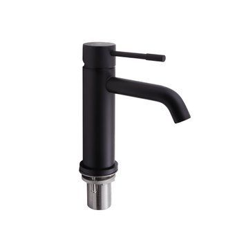 Змішувач для раковини Qtap Scorpio QTSCOR1050105B Black Matt SD00047466 фото
