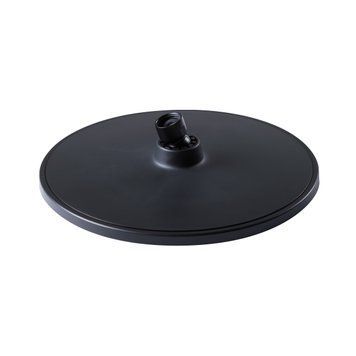 Лійка для верхнього душу Qtap Hlavova 230 мм округла QTHLAVA228O1ZBB Black Matt SD00041913 фото