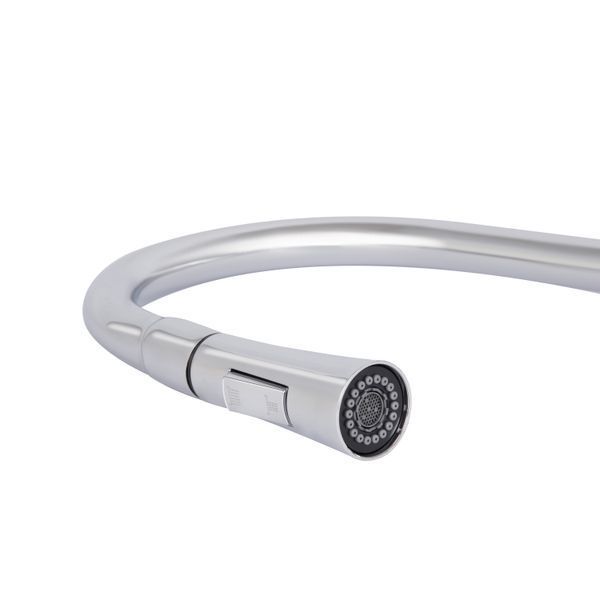 Смеситель для кухни Qtap Vlasta New с выдвижным изливом QTVLA344CRM45646 Chrome SD00051770 фото