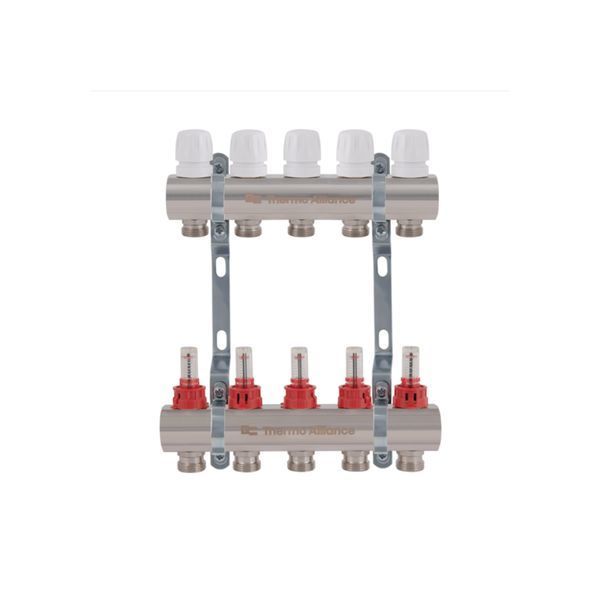 Колектор з витратомірами Thermo Alliance Standart 1" 5 виходи SD235W5 SD00021383 фото
