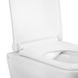 Готове рішення Qtap для ванної кімнати: підвісний унітаз Tern Rimless 490x340x350 + комплект інсталяції Nest 4 в 1 (кругла клавіша Satin) SD00043021 фото 3