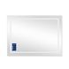 Дзеркало Qtap Mideya (DC-F904) 800х600 з LED-підсвічуванням Touch, з димером QT2078F904W SD00034651 фото 1