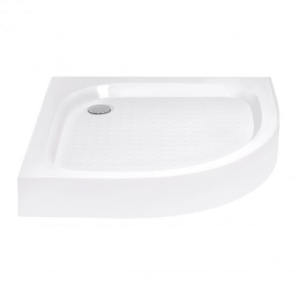 Душевая кабина Lidz Latwa SC90x90.SAT.LOW.GR, стекло тон. 4 мм + Lidz Душевой поддон KAPIELKA ST90x90x14 SD00051436 фото