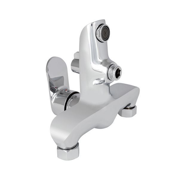 Смеситель для ванны Lidz Wieza 006 (c душевым гарнитуром) (k35) LDWIE006CRM45410 Chrome SD00051534 фото