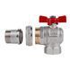 Кран кульовий Icma FAR. ROSSA 1" кутовий №361 SD00042359 фото 2