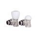 Комплект радіаторних кранів Thermo Alliance Standart 1/2" ВН кутовий TAS232W15 SD00053598 фото 2